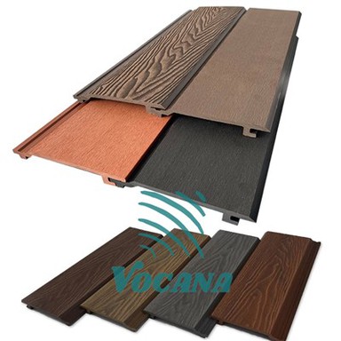 Oruose nepraleidžiantis lauko WPC kompozicinis apvalkalas